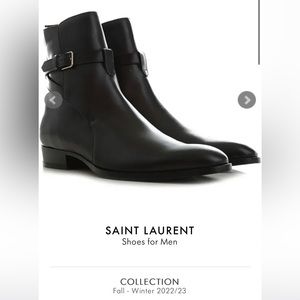 Saint Laurent Men's Boots, 2022/2023 Season.